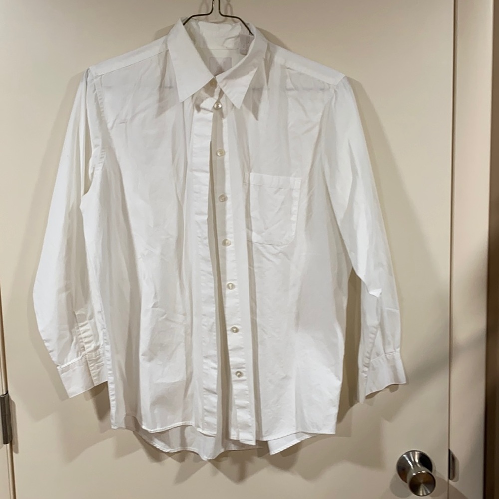 Gap- medium White button down